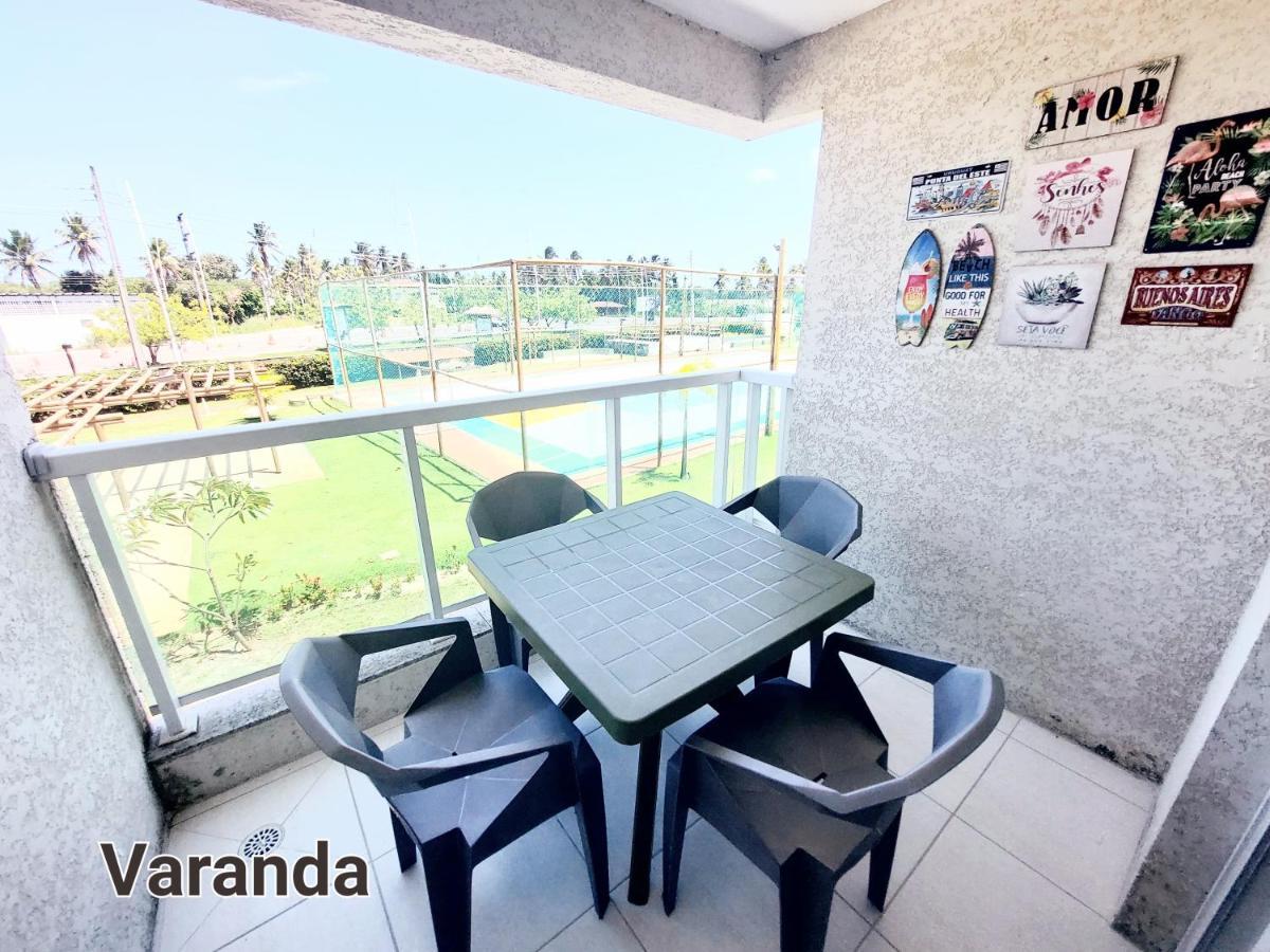 Flat Aconchegante, 3 Quartos, Condominio Muro Alto Em ปอร์โต จิ กาลินญาส ภายนอก รูปภาพ