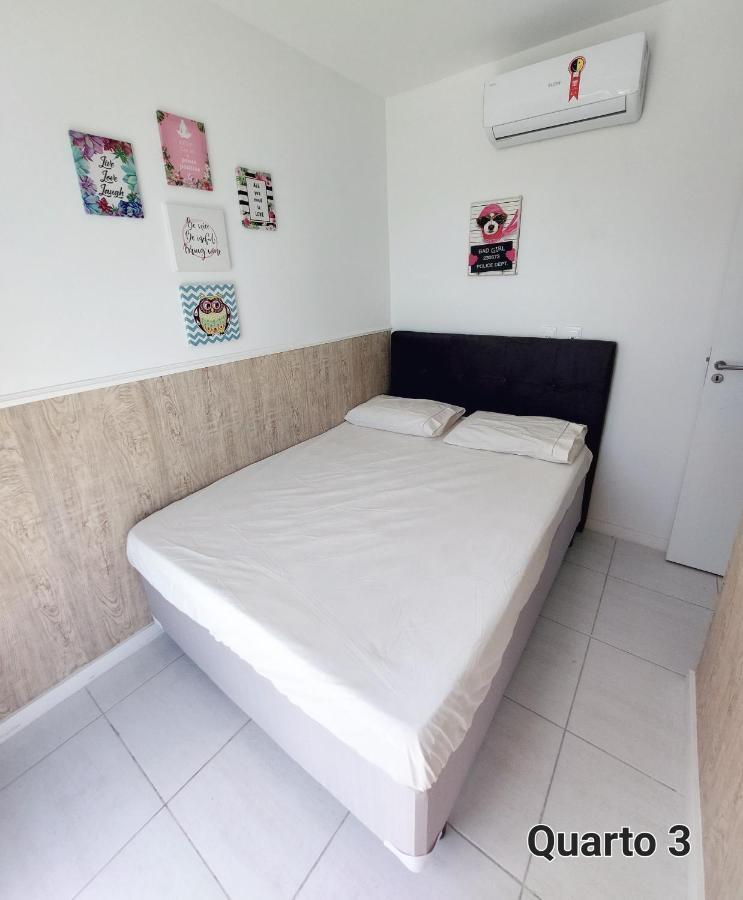 Flat Aconchegante, 3 Quartos, Condominio Muro Alto Em ปอร์โต จิ กาลินญาส ภายนอก รูปภาพ
