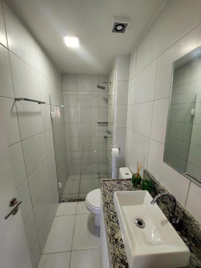 Flat Aconchegante, 3 Quartos, Condominio Muro Alto Em ปอร์โต จิ กาลินญาส ภายนอก รูปภาพ