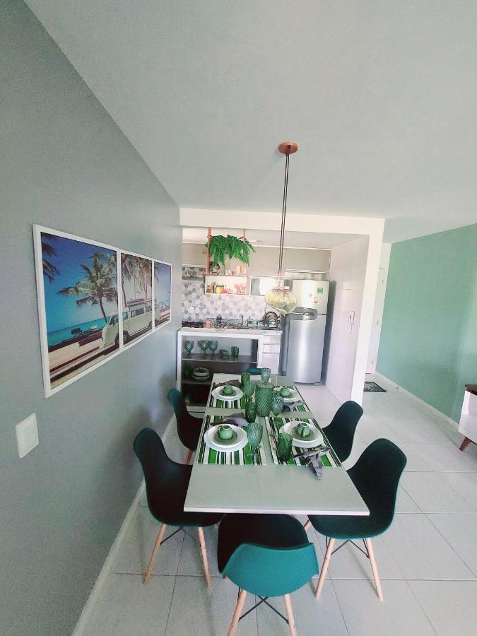 Flat Aconchegante, 3 Quartos, Condominio Muro Alto Em ปอร์โต จิ กาลินญาส ภายนอก รูปภาพ
