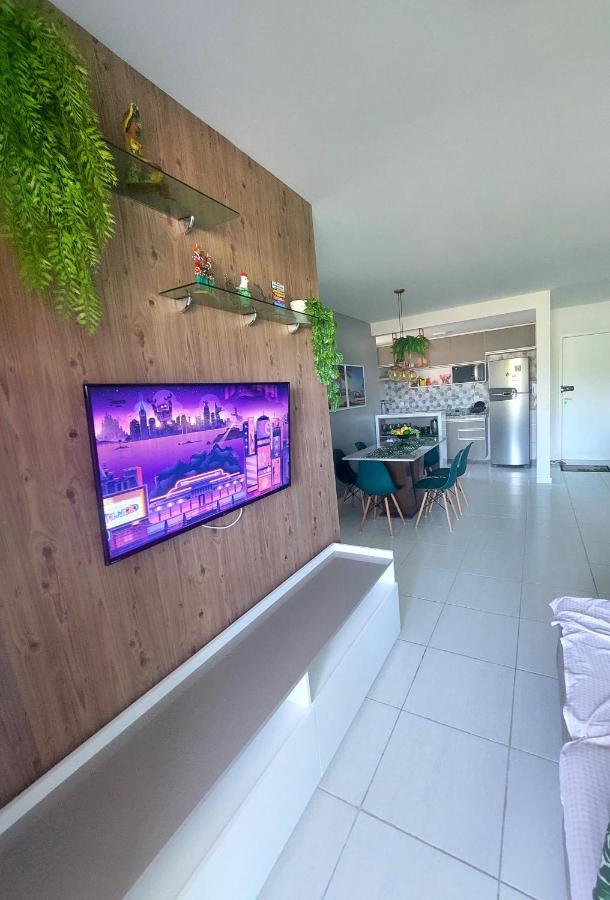 Flat Aconchegante, 3 Quartos, Condominio Muro Alto Em ปอร์โต จิ กาลินญาส ภายนอก รูปภาพ