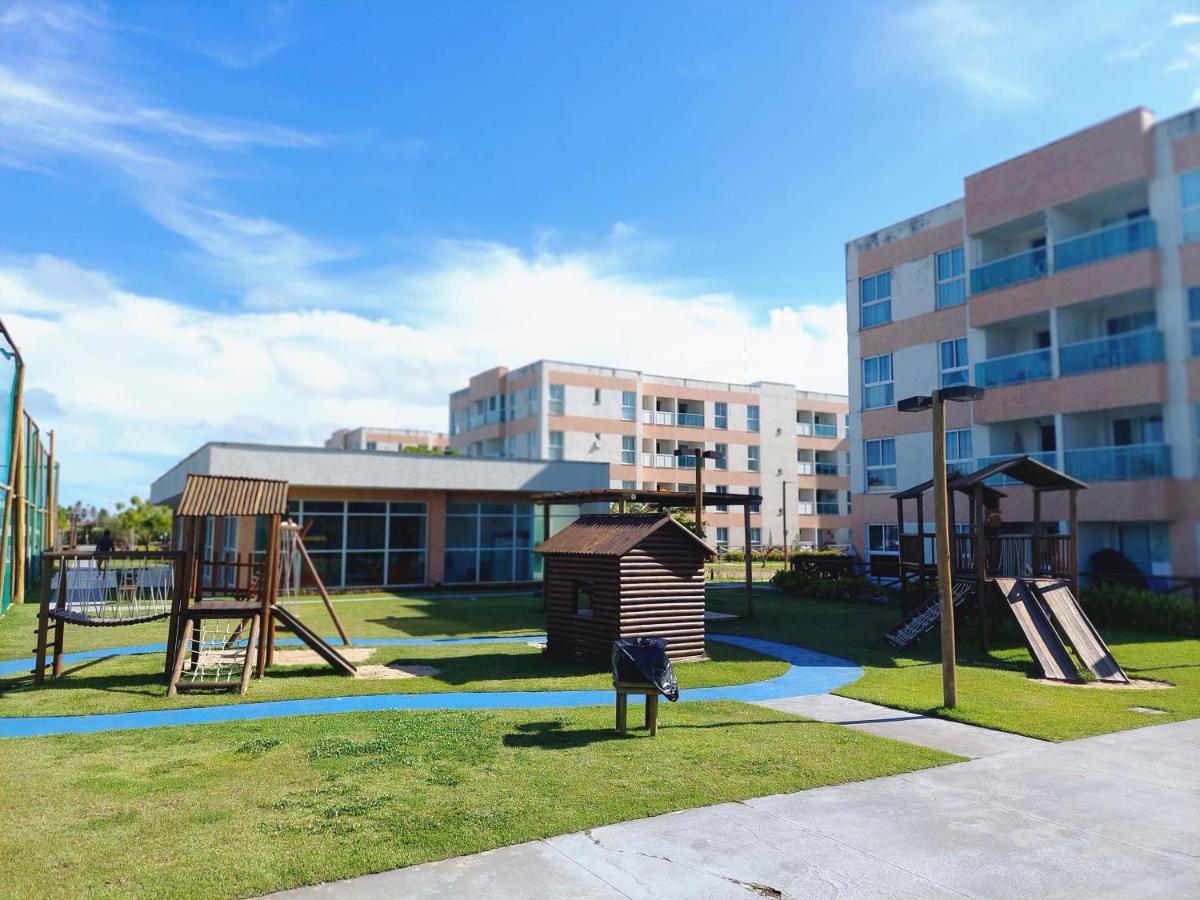Flat Aconchegante, 3 Quartos, Condominio Muro Alto Em ปอร์โต จิ กาลินญาส ภายนอก รูปภาพ