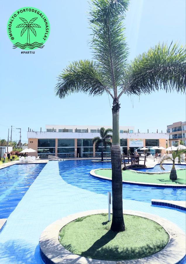 Flat Aconchegante, 3 Quartos, Condominio Muro Alto Em ปอร์โต จิ กาลินญาส ภายนอก รูปภาพ